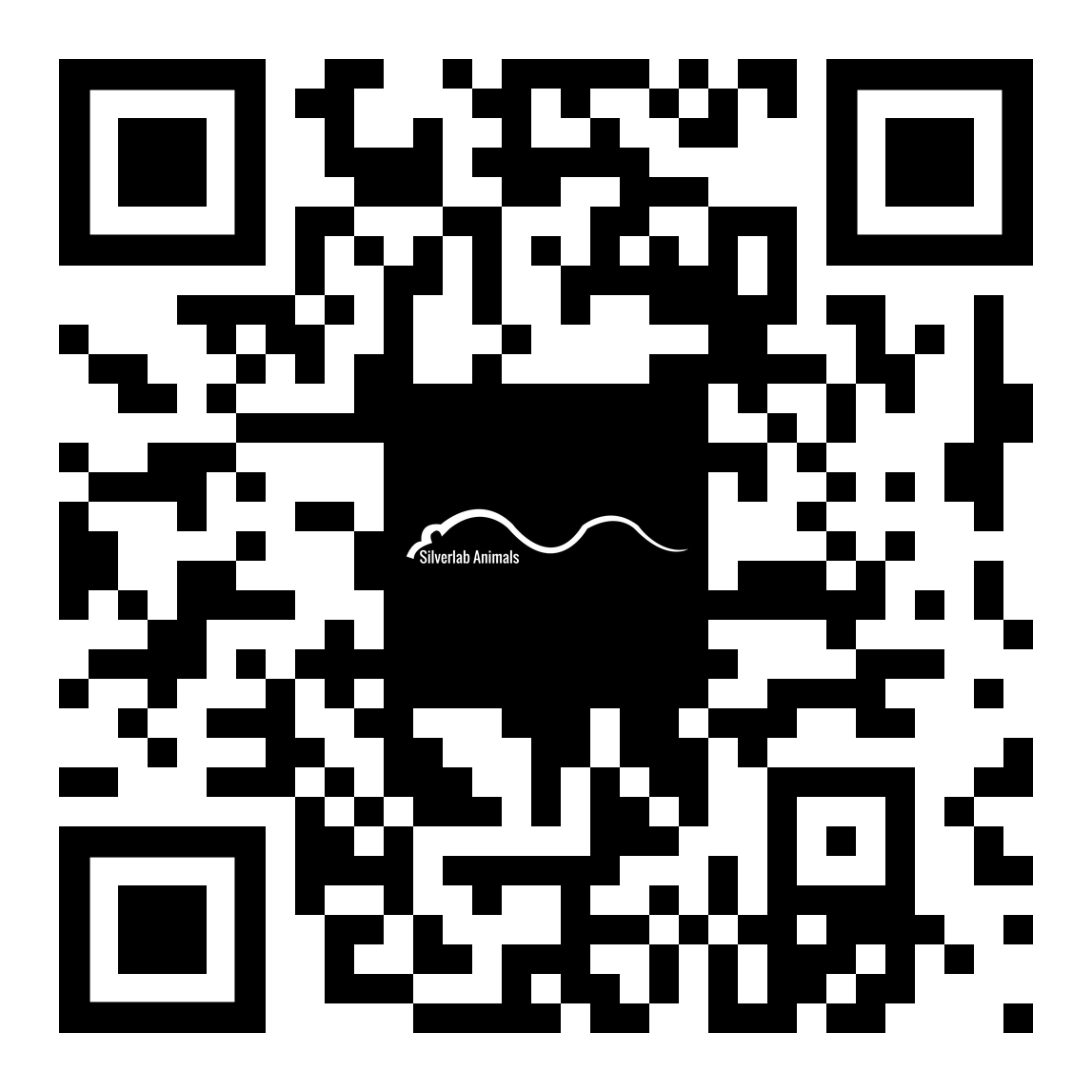 Silverlab Animals Website QR Code